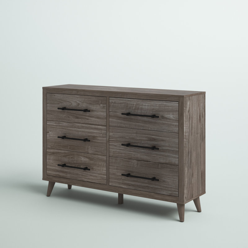 Mercury Row® Kai 6 Drawer Dresser & Reviews Wayfair